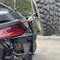 Polaris RZR Pro R Swing out Spare Tire Carrier by Fastlab