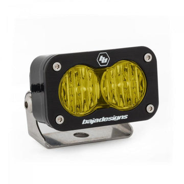 Baja Designs S2 Pro Wide Cornering Pattern LED Light - Amber