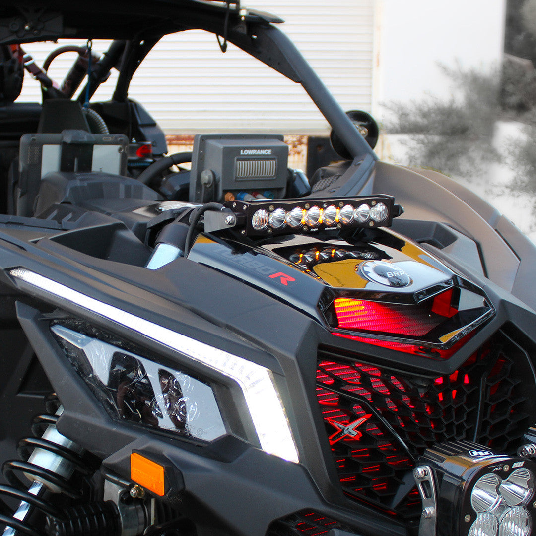 Baja Designs Can-Am X3 10" S8 Hood Light Kit