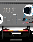 Chase LED Light Bar With Built In Strobe 32" by GG Lighting