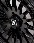 V06 Satin Black UTV Beadlock - Valor Offroad