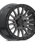 V06 Brushed Gunmetal UTV Beadlock - Valor Offroad