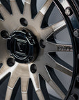 V06 Brushed Gunmetal UTV Beadlock - Valor Offroad