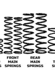 Can-Am X3 4-seat Spring Kit - by Z-broz Racing