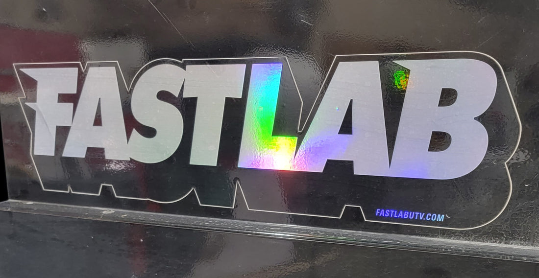 FastLab Holographic Large Decal - 21" x 5"