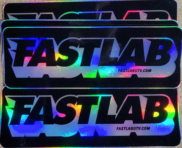 FastLab Holographic 5" X 1.75" Decal