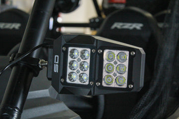 SD Lighting 911 LED Mirrors - Convex Glass