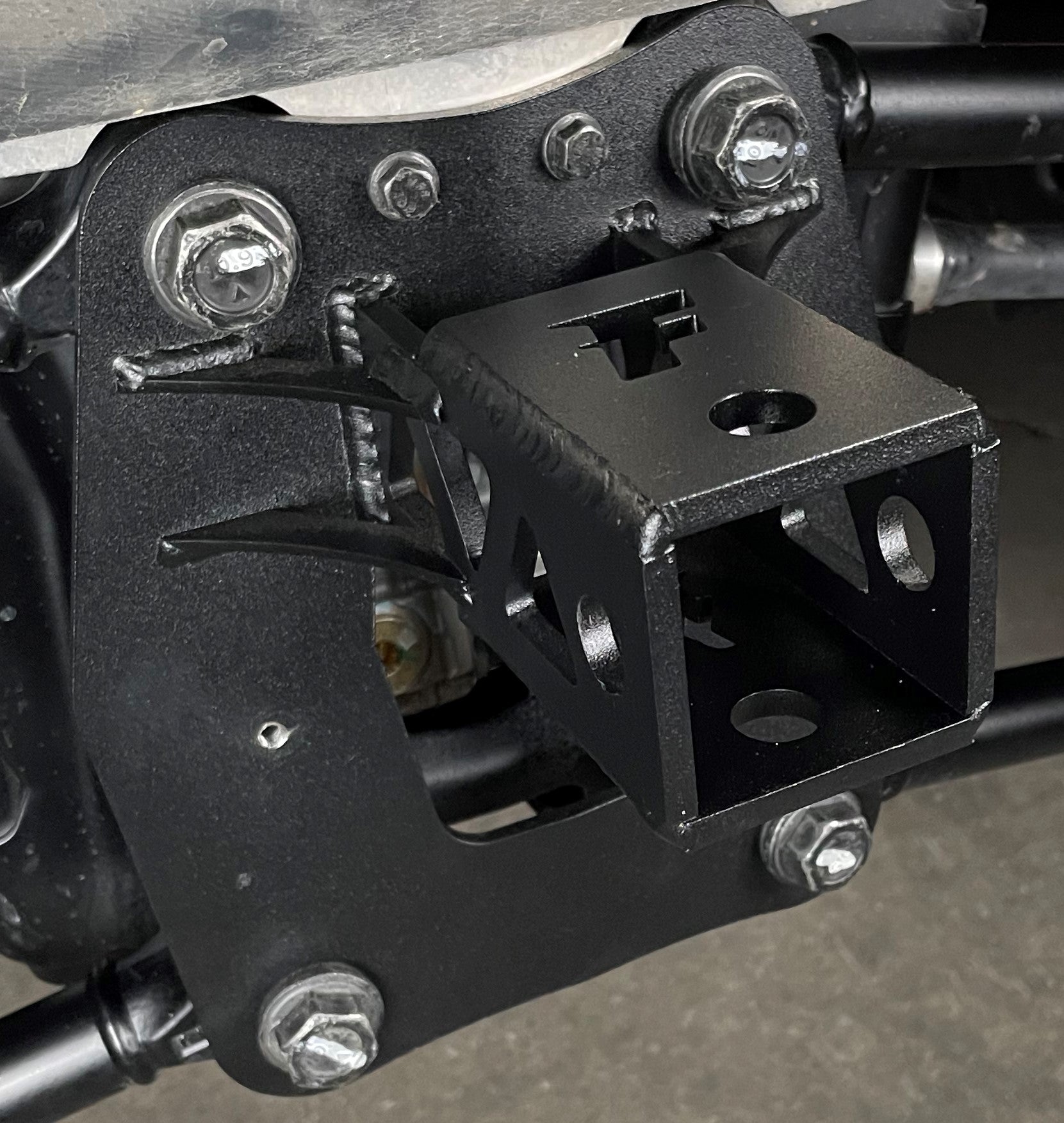 RZR Turbo R & Pro R Rear Hitch Pull Plate by Fastlab UTV