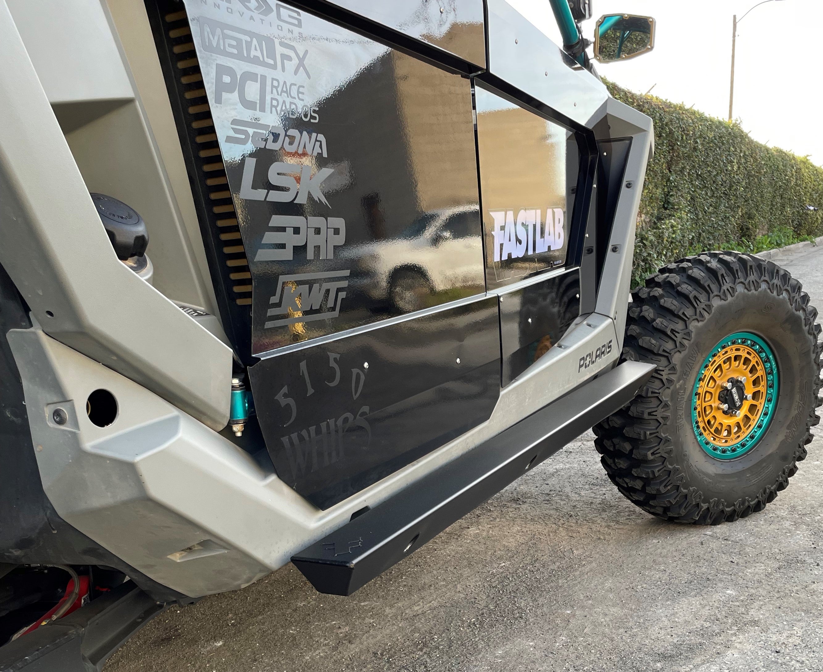 Polaris RZR Pro R / Turbo R / Pro XP 4-Seat Rock Slider Steps – FastLab UTV