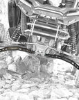 Z-Broz Intense Series® Lower Radius Rod Kit - Polaris RZR Turbo S