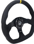 NRG Innovations 320mm Flat Bottom Steering Wheel Alcantara