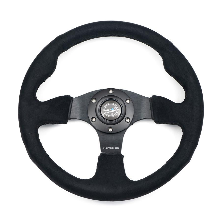 NRG Innovations Race Steering Wheel Alcantara