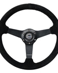 NRG Innovations 350MM Flat Steering Wheel Suede
