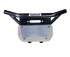 Fastlab winch bumper for Polaris RZR Pro R and Turbo R, featuring a black tubular frame and silver skid plate