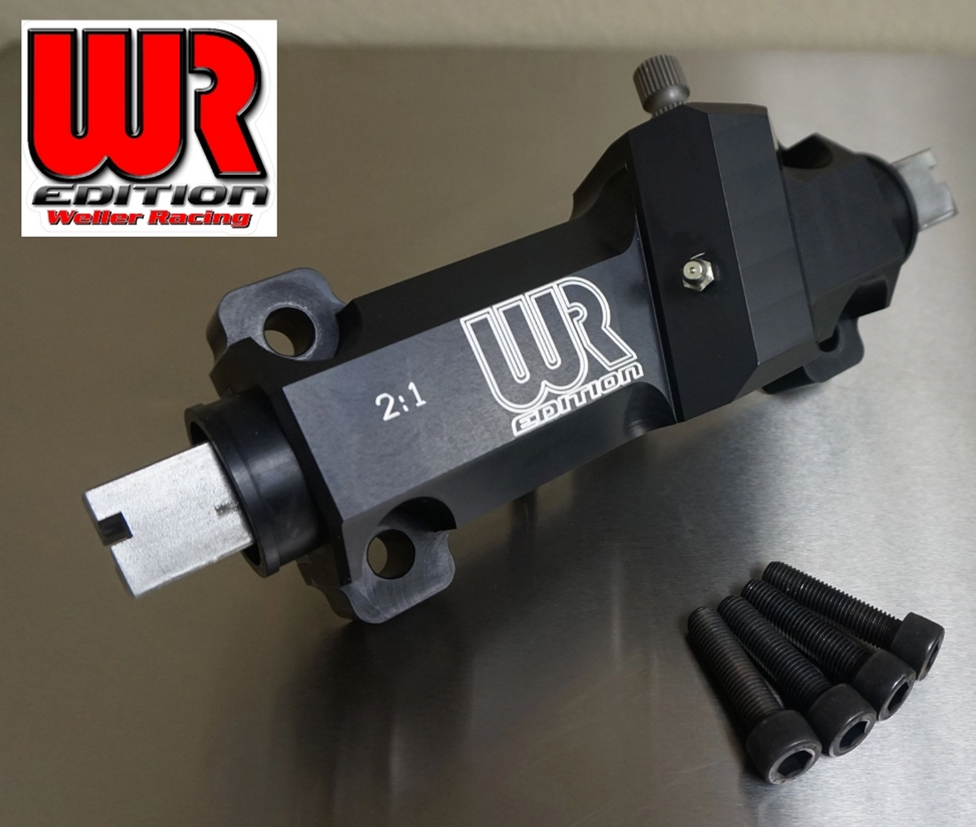 Weller Racing YXZ1000R Billet Steering Rack Assembly - WR Edition