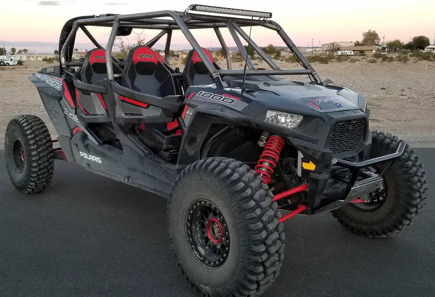 LSK Polaris RZR XP1000 / Turbo 4-Seat Flat Roll Cage Kit