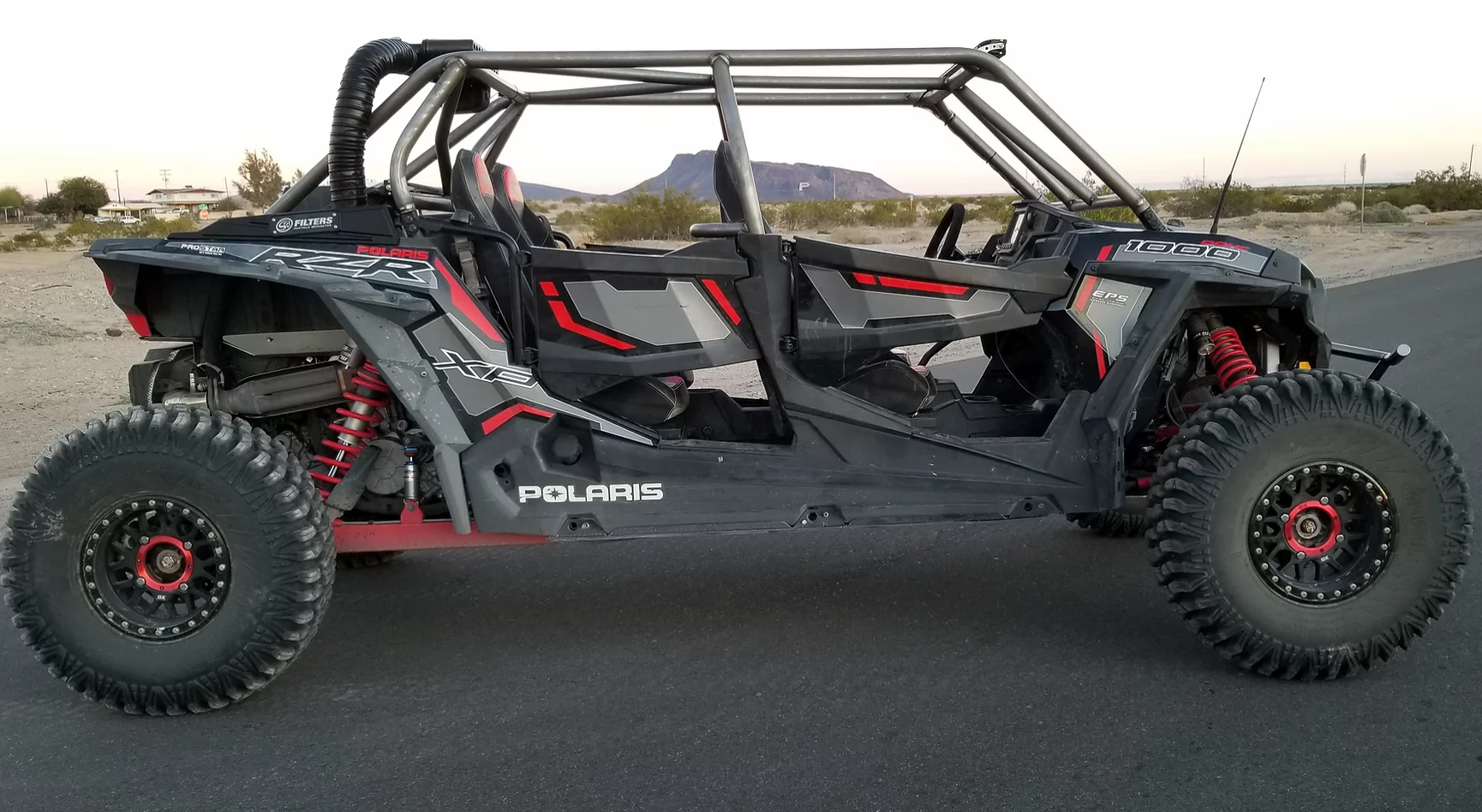 LSK Polaris RZR XP1000 / Turbo 4-Seat Flat Roll Cage Kit