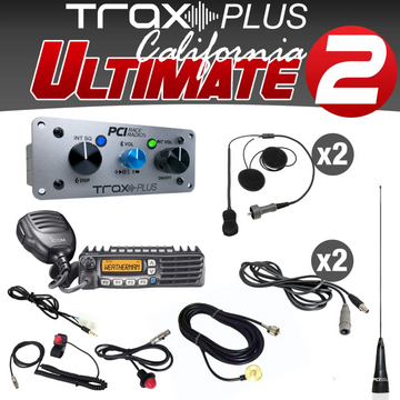 PCI Race Radios TRAX Plus California Ultimate 2 Intercom Packages