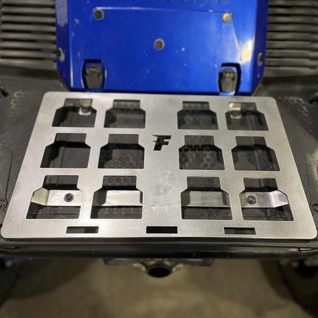 Yamaha YXZ Bed Milwaukee Packout Mount, Double by Fastlab