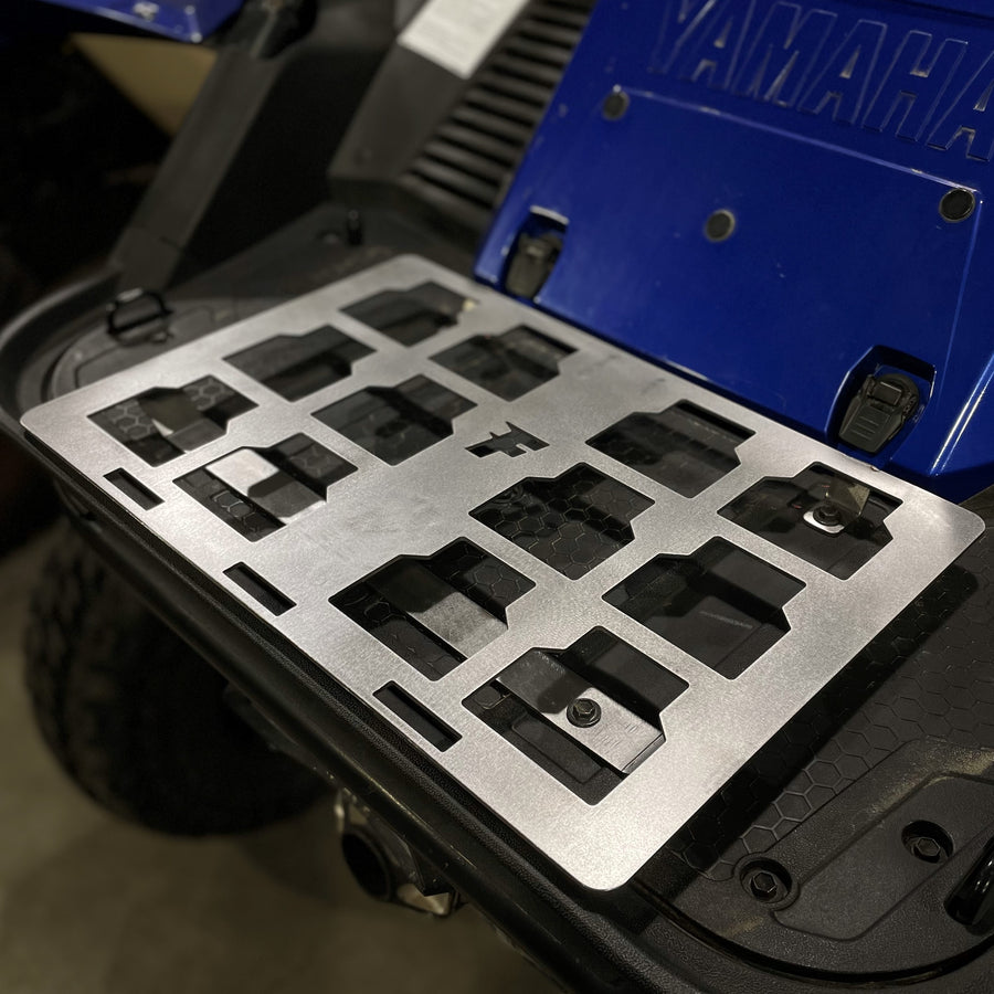 Yamaha YXZ Bed Milwaukee Packout Mount, Double by Fastlab