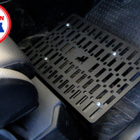 FastLab Yamaha YXZ Passenger Footrest Molle Plate