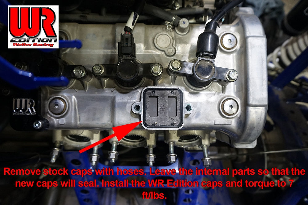 YXZ1000R Air Injection Block Off Plate Kit - WR Edition