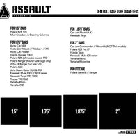 Assault Industries B2C Convex Side Mirrors