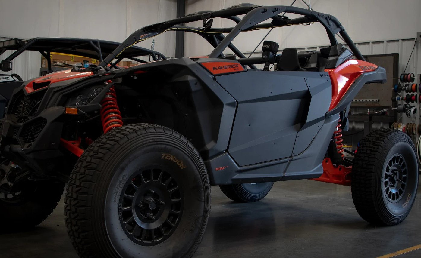 Can-Am X3 2-seat Door Kit by LSK doors quarter