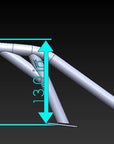 LSK Can-Am X3 Radius Roll Cage Kit measurements