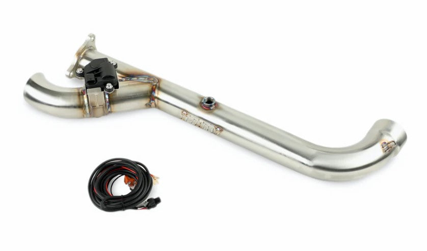 Trinity Racing RZR XP Turbo Side Piece Header with E-valve