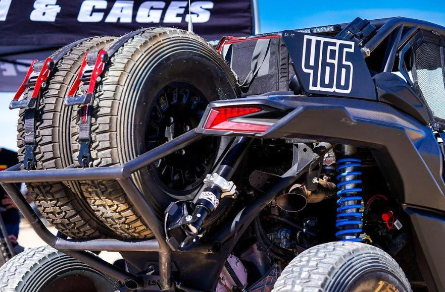 LSK CanAm X3 WIY Dual Spare Tire Carrier FastLab UTV